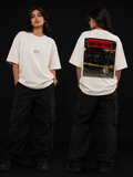 THE LAST RIDE Oversized Drop Shoulder Graphic T-Shirt