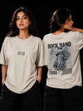 Unisex Oversized Drop Shoulder Graphic T-Shirt